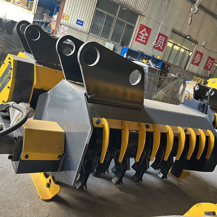 Excavator, lawn mower, lawn cutter, lawn crusher, branch greening, garden, shrub slope, tea picking and pruning device