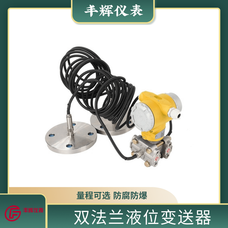 Fenghui 3851ST Dual Flange Level Transmitter Anti-corrosion Diaphragm Differential Pressure Level Gauge